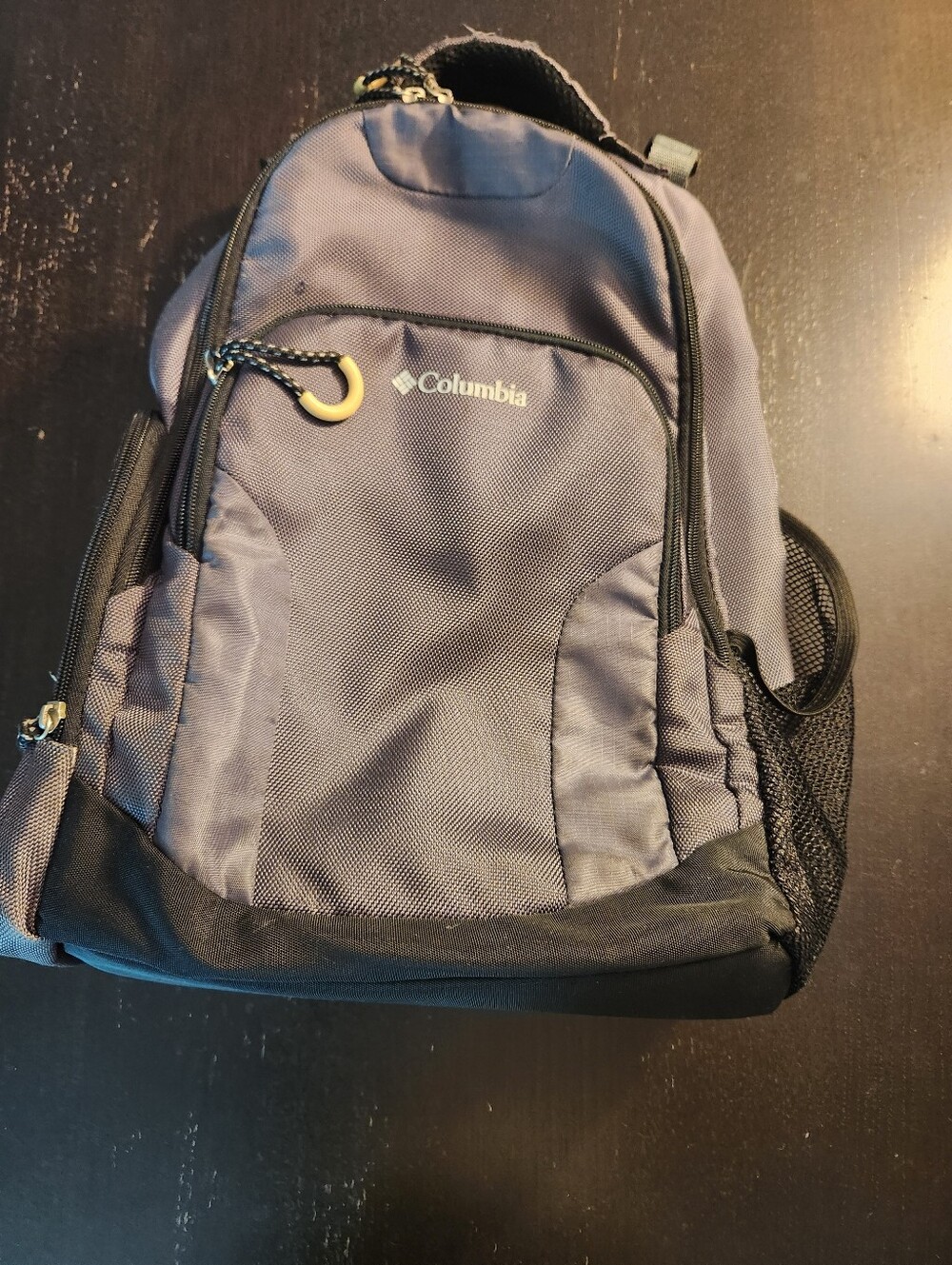 Columbia Unisex Gray and Black Compact Babybag/back Pack